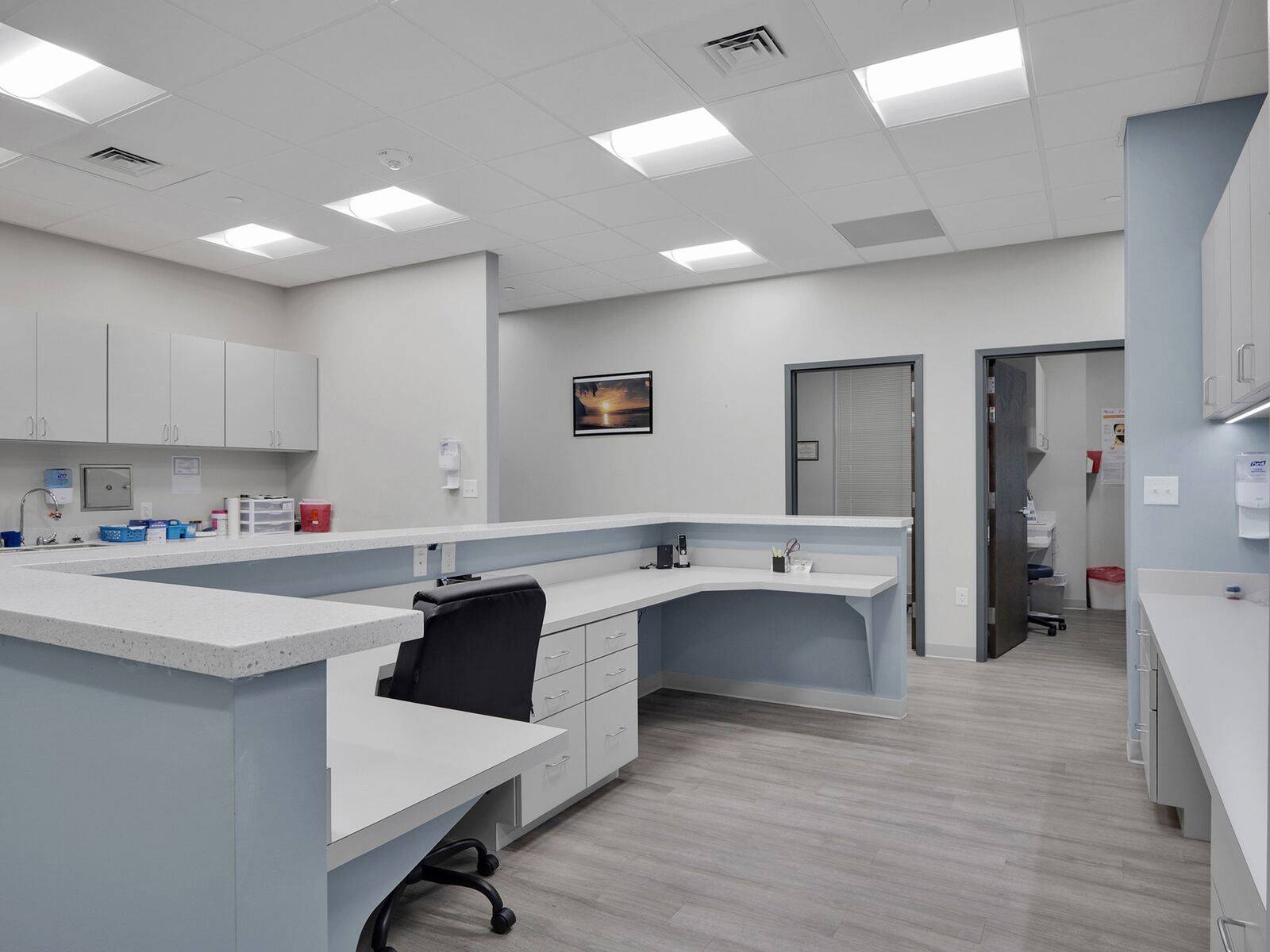 Clinical station at Twenty-One Medical